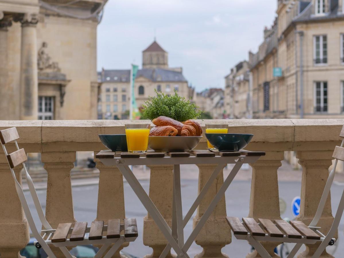 Studio Renove Avec Terrasse Et Vue Unique ! Caen Ngoại thất bức ảnh